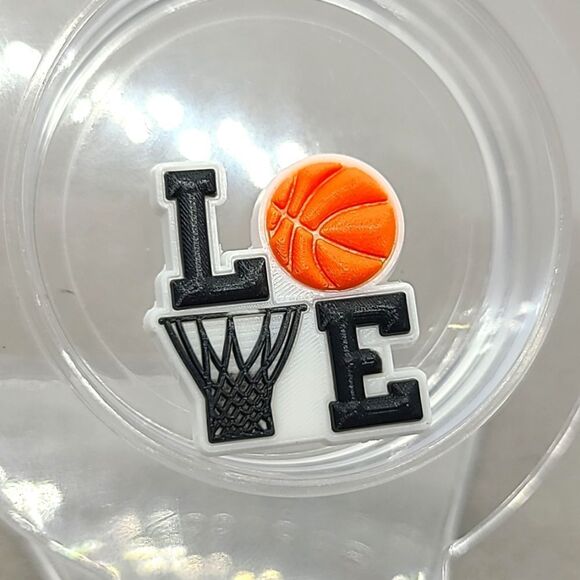 6/$20 Basketball 🏀 Hoops Croc Charm Shoe Jewelry Sports Ball Jibbitz Bogg Bag - Picture 2 of 2